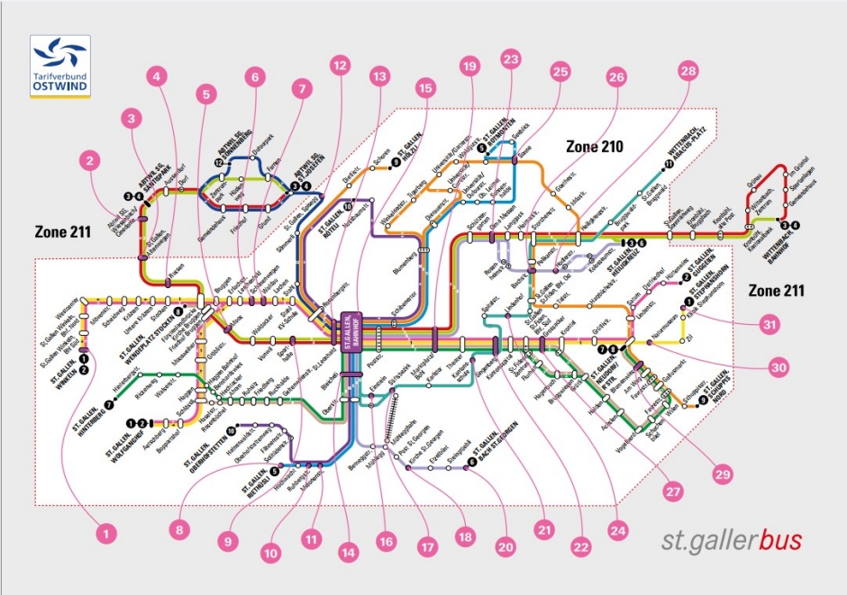 VBSG Linienplan Bild